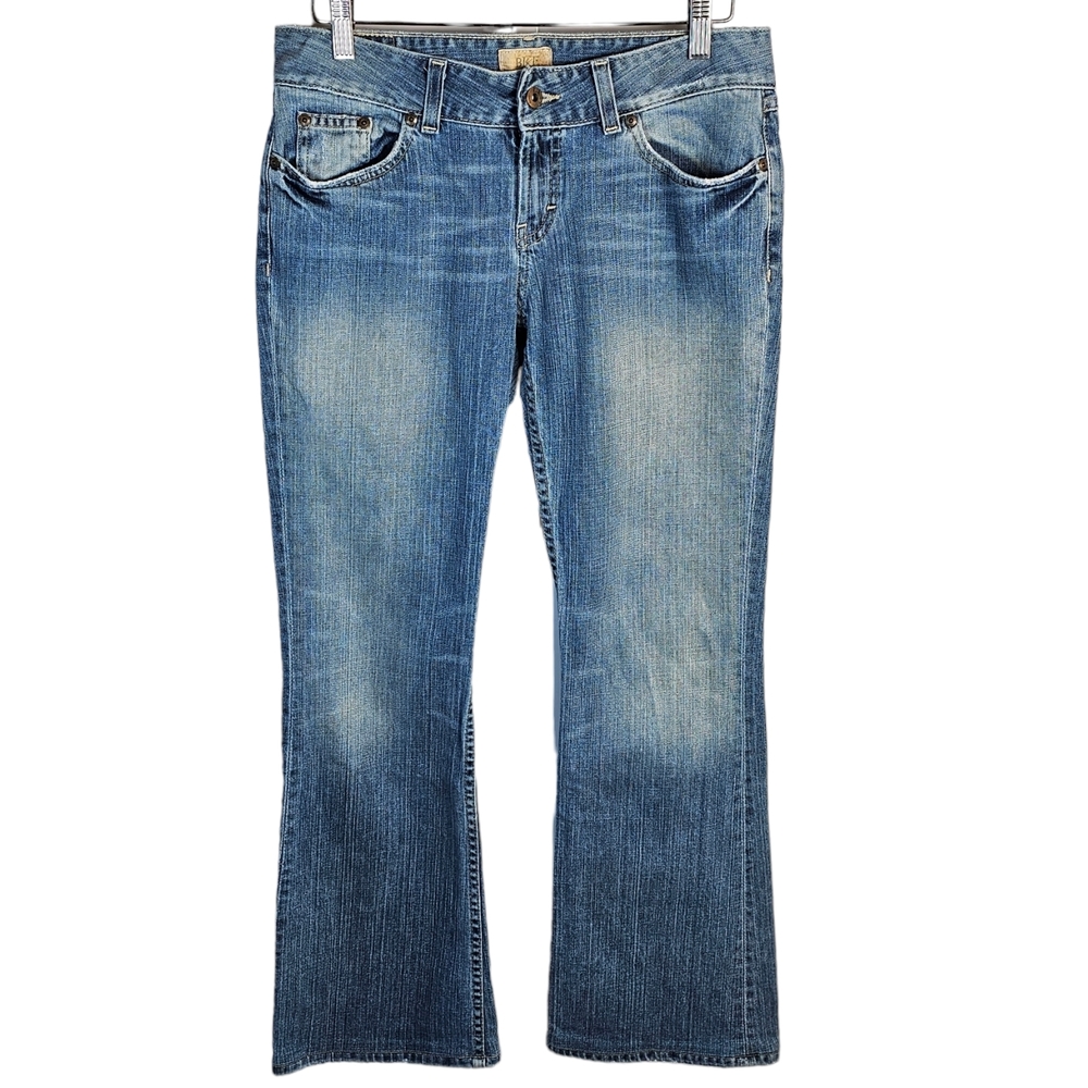 BKE Culture Carter Bootcut Women Denim Jeans 30 Medium Wash‎ Embroidery Low Rise